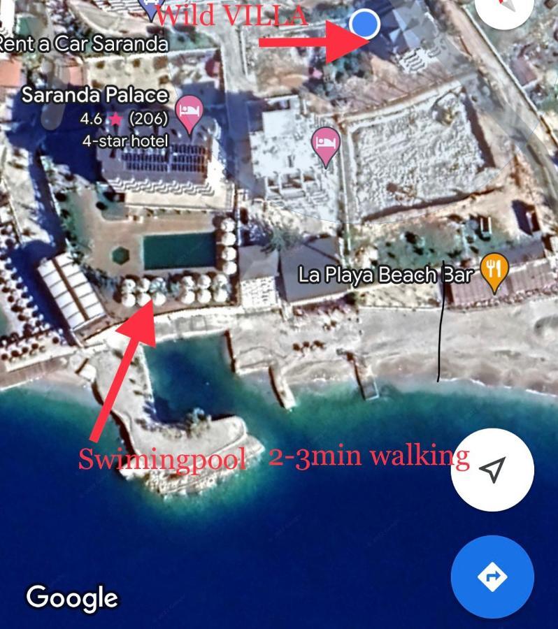 Wild Villa Apartments Sarandë Exterior foto